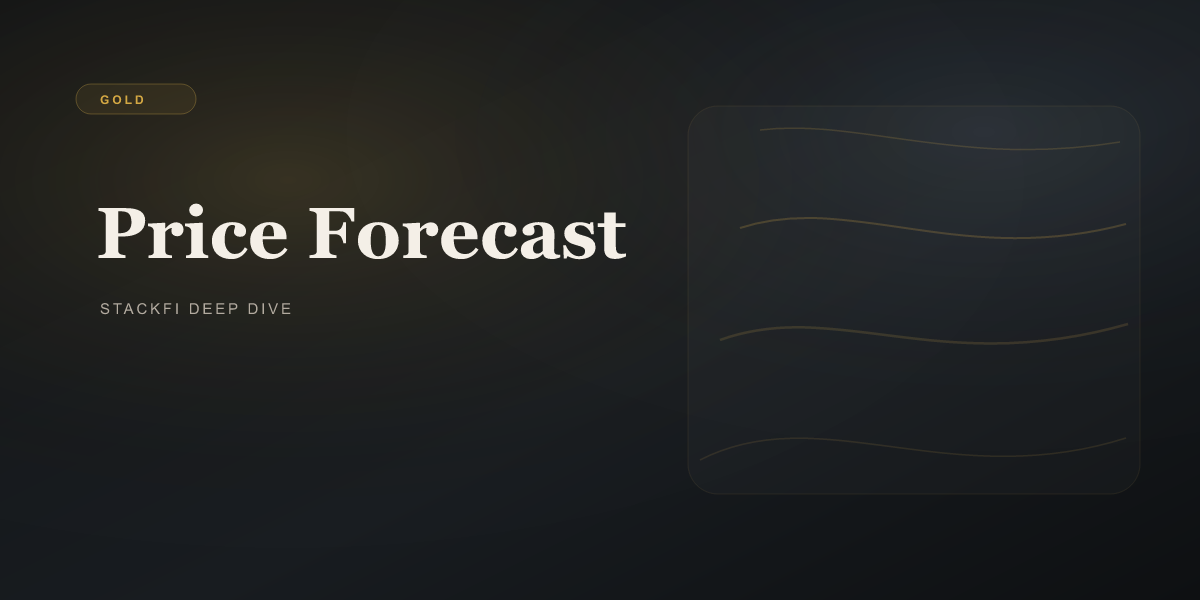 Gold Price Forecast 2026: Key Drivers, Risks, and Scenarios