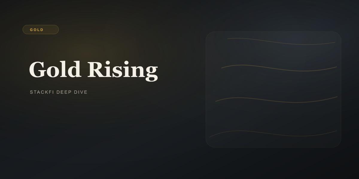 Why Is Gold Going Up? 6 Key Drivers Behind Rising Gold Prices