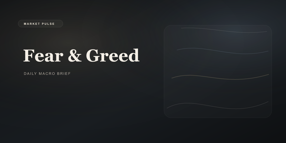 Fear & Greed at 11, Gold Holds $4,733 — April 8 Outlook