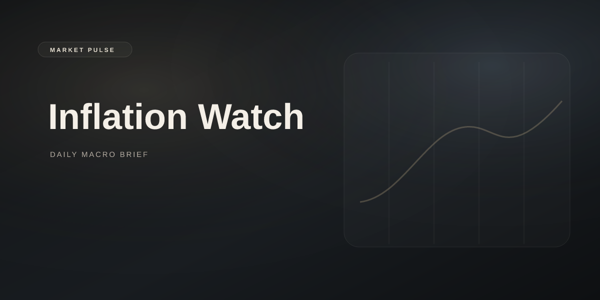 Inflation in Focus, Gold at $4,685 — May 8 Preview