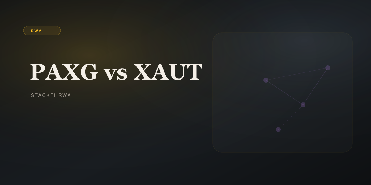 PAXG vs XAUT: Which Tokenized Gold Product Fits Your Use Case?